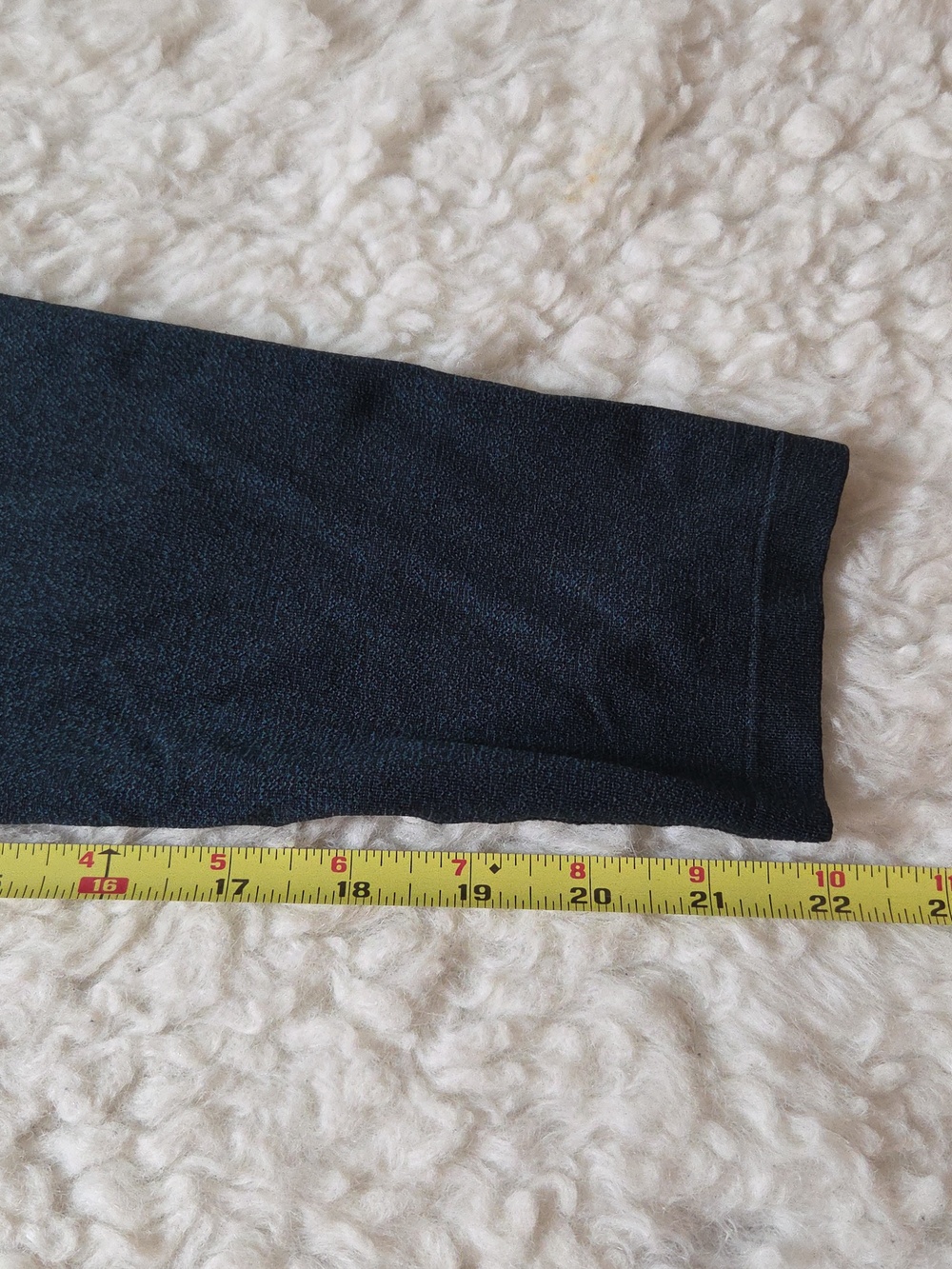 Lululemon Metal Vent Tech Long Sleeve Henley Sz M Black/ Mariner - Picture 11 of 11